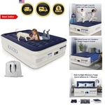 Air Mattress Full With Built-in Pump Portable Foldable Waterproof Inflatable Bed. Fixed Price $130.86.