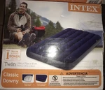 Intex 68757 Twin Size Classic Downy Air Bed Inflatable Mattress Waterproof. Fixed Price $30.00.
