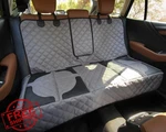 Pawproved Dog Car Seat Cover Grey Waterproof Bench Protector Back. Fixed Price $99.99.