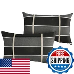 Sorra Home X Sunbrella - Indoor/outdoor Lumbar Pillows Set Of 12 18. Fixed Price $139.14.