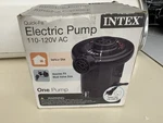 Intex Quick Fill Electric Pump 110-120V Ac Air Mattress Inflator. Fixed Price $21.88.