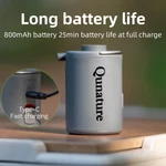 Qunature Portable Air Pump Camping Tool 800MAH Electric Rechargeable. Fixed Price $20.99.