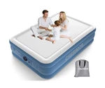 Queen Air Mattress With Built-in Rechargeable Pump, 1500 Lbs Heavy-duty Suppo.... Fixed Price $181.25.