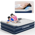 Cherimor Air Mattress Queen With Built Pump, 20.5" High Inflatable. Fixed Price $419.99.