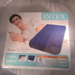 Intex Twin Classic Downy Inflatable Airbed Mattress Blue 68757E 8.75" New Box. Fixed Price $12.95.