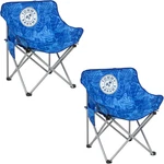 Go Everywhere 2-PACK Outdoor Folding Moon Chairs With Storage Pouch And Carry Ba. Fixed Price $112.06.