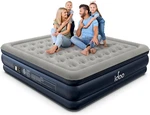 King Air Mattress With Pump, 18" Raised Inflatable Bed, 750LBS Capacity. Fixed Price $182.99.