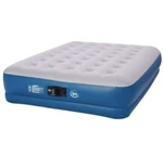 Serta 83497978 Inflatable Air Mattress, Size Queen - Blue/gray. Fixed Price $300.00.