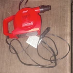 Coleman Quickpump 12V Red Camping Air Inflator And Deflator. Fixed Price $21.95.