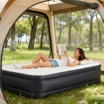 Ipower 18"QUEEN Size Air Mattress With Built-in Pump 2-MINUTE Setup,no Odd Smell. Fixed Price $69.99.