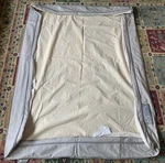 Sleep Number Queen Foundation Modular Plastic Base Cover Fabric Only P5. Fixed Price $49.90.