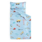 Wake In Cloud Toddler Nap Mat 100% Cotton Construction Trucks Kids Daycare Bed. Fixed Price $35.99.