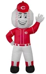 7' Air Blown Led Inflatable Mlb Cincinnati Reds Mr. Mascot Yard Decoration. Fixed Price $179.95.