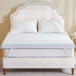 Jhk Memory Foam Mattress Topper W/removable Soft Cover&elastic Straps,queen Full. Fixed Price $80.45.