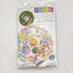 Intex 24 Lively Print Beach Ball Groovy Spots And Flowers. Fixed Price $17.95.