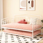 Fox Twin Daybed With Trundle, Metal Sofa Set, Rollaway Couch Fram. Fixed Price $384.99.