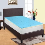 Spring Solution 2-INCH High Density Foam Topper,adds Comfort Mattress, Kin.... Fixed Price $59.49.