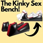 Inflatable Sofa With Strap Bed Love Position Chair Pillow Cushion Split Leg Cuff. Fixed Price $79.99.