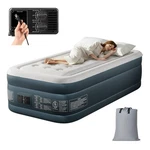 Twin Air Mattress With Built-in Pump, 18IN Raised Comfort Blow Up. Fixed Price $61.00.
