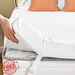 Dumos Twin Mattress Topper 2" Gel Memory Foam, Cooling Breathable Pad, Washab.... Fixed Price $54.99.