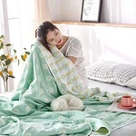 6-LAYER Gauze 100% Cotton Muslin Blanket Sunflower King Size Bed Ligh.... Fixed Price $65.69.
