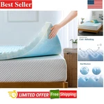 3" Queen Size Cooling Memory Foam Topper For Refreshing Sleep 5-. Fixed Price $94.49.