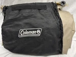 Used Coleman (74 X 39 5) Tan Twin Quickbed W. Wrap Roll Storage System. Fixed Price $35.97.