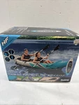 Bestway Hydro Force Inflatable Kayak Set Includes Seat, Paddle, Hand Pump. Fixed Price $199.99.