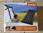 Intex Fabric Camping Mattress With Built Pillow 72.5" 26.5" 6.75". Fixed Price $39.99.