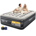 Ohgeni Queen Air Mattress With Built Pump, Inflatable Blow Up Bed. Fixed Price $116.81.