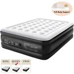 Ophanie Queen Air Mattress, 18" Elevated Bed With Built-in Pump, Portable & Dura. Fixed Price $96.28.
