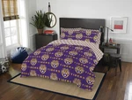Northwest Ncaa Lsu Tigers Unisex-adult Bed In Bag Set, Queen, Rotary. Fixed Price $153.72.