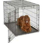 42-INCH Metal Dog Crate Large Breeds Folding Secure Leak-proof Travel. Fixed Price $163.98.