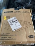 Olarhike Us 18 Inch Queen Size Air Mattress With Built-in Pump,black. Fixed Price $28.00.