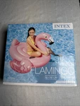 Intex Flamingo Inflatable Ride-on 56" 54" 38" Ages 3+. Fixed Price $20.00.