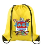 Custom Puppy Patrol Backpack Personalized Drawstring Bag, Kids Gift Idea. Fixed Price $10.49.