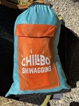Chillbo Shwaggins Inflatable Couch Beach Chair Camping Festivals Aqua & Orange. Fixed Price $25.00.