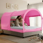 Bed Tent Twin Size Pop Up Indoor Privacy Breathable Pink Model 2005FP Dream Warm. Fixed Price $179.99.