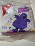New 1988 Mcdonald's Happy Meal Toy Summer Fun Grimace Inflatable Boat? Ball? Nip. Fixed Price $5.00.