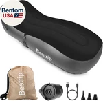 Auto Inflatable Couch Lounger, Air Mattress Sofa Bed With Rechargeable Pump. Fixed Price $107.14.