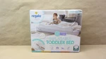 Regalo Inflatable Toddler Travel Bed With 2-SIDED Safety Rail Bumpers, Portable. Fixed Price $49.99.