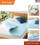 Mattress Topper Queen Gel Memory Foam Ventilated Cooling Soft Support. Fixed Price $56.79.