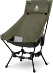 Onetigris Dragonhide Oversized Camping Chair With Pillow Design, Ranger Green. Fixed Price $102.55.