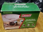 Coleman Electric Quickpump Universal Air Camping Pool Toy Mattress W/ Box. Fixed Price $20.00.