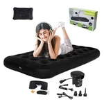 Twin Size Single Camping Air Mattress Bed With Matress Black. Fixed Price $53.48.