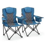 Arrowhead Outdoor 2-PACK Portable Deluxe Folding Camp Standard, Blue 2PACK. Fixed Price $155.29.