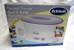 Dr Scholls Thermal Therapy Quick Heat Paraffin Spa W/2 Bricks Wax/mitts & Liners. Fixed Price $19.00.