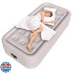 Hikersky Twin Air Mattress With Built Pump, Single Bed Portable. Fixed Price $104.99.