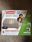 Coleman Guestrest Queen Airbed Comfortstrong Coils Pump Carry Bag. Fixed Price $65.55.