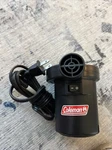 Coleman Electric Mattress Air Pump Model HB-55100B No Attachments. Fixed Price $10.95.